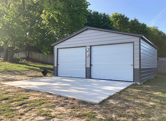 metal building garage