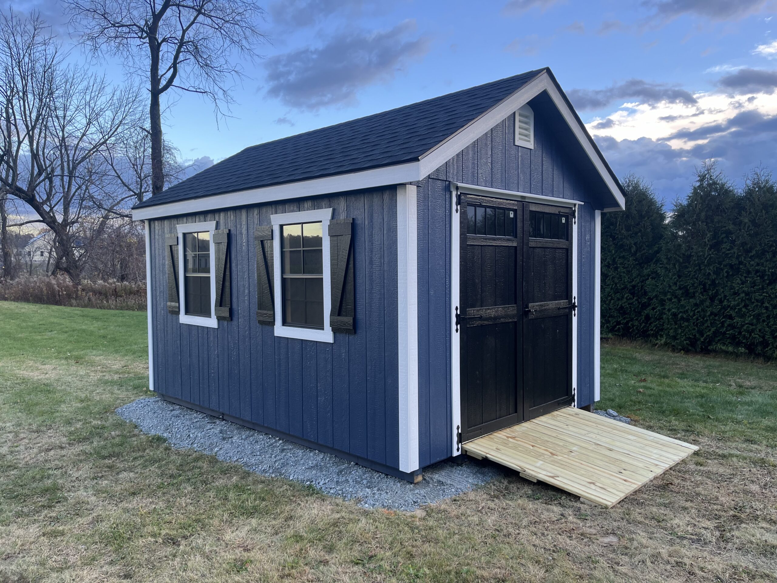 New England Style Garden Shed