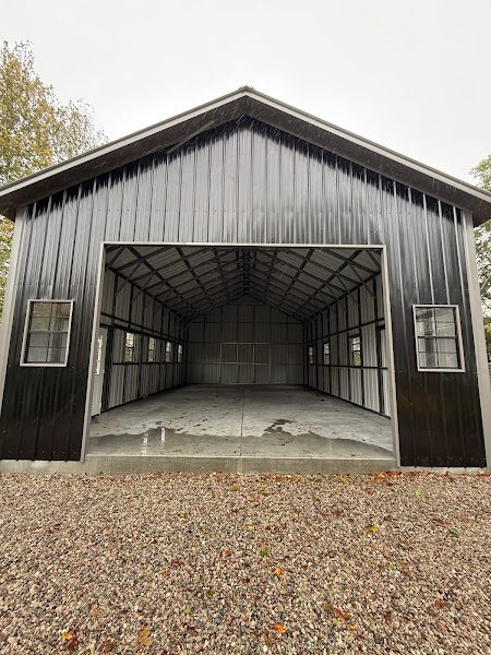 metal caport large port opening